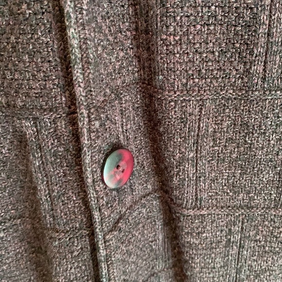Vintage size large button up sweater vest - Picture 3 of 4